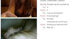 Gorgeous girl showing her perfect body on chat