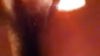 Holiday recording iPhone rubbing