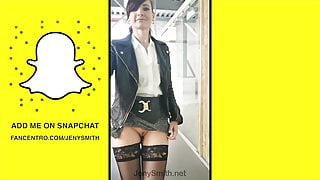Jeny Smith Snapchat compilation – Public flashing and nude
